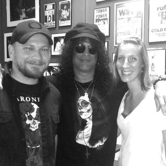 Hanging with Slash